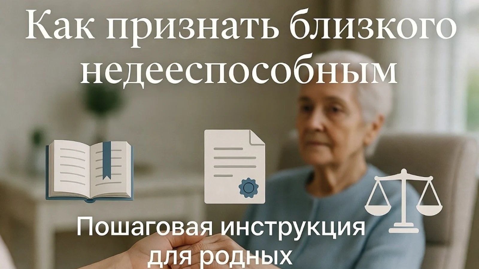 Как признать близкого недееспособным: понятная инструкция для родных